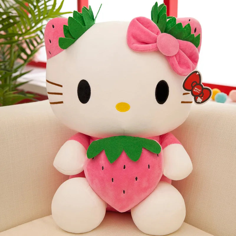 NNEOBA Kawaii Hello Kitty Plush Pillow Doll
