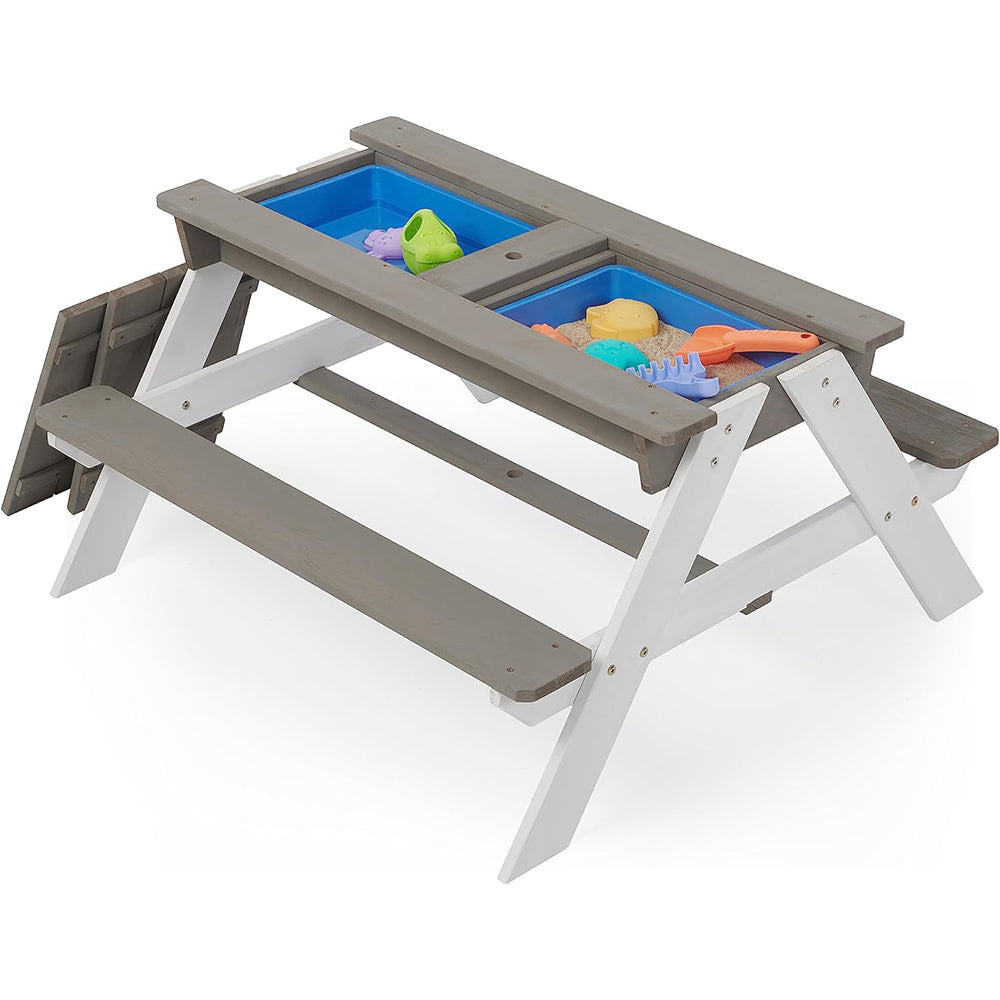 Masa picnic pentru copii 3 in 1 cu umbrela de soare