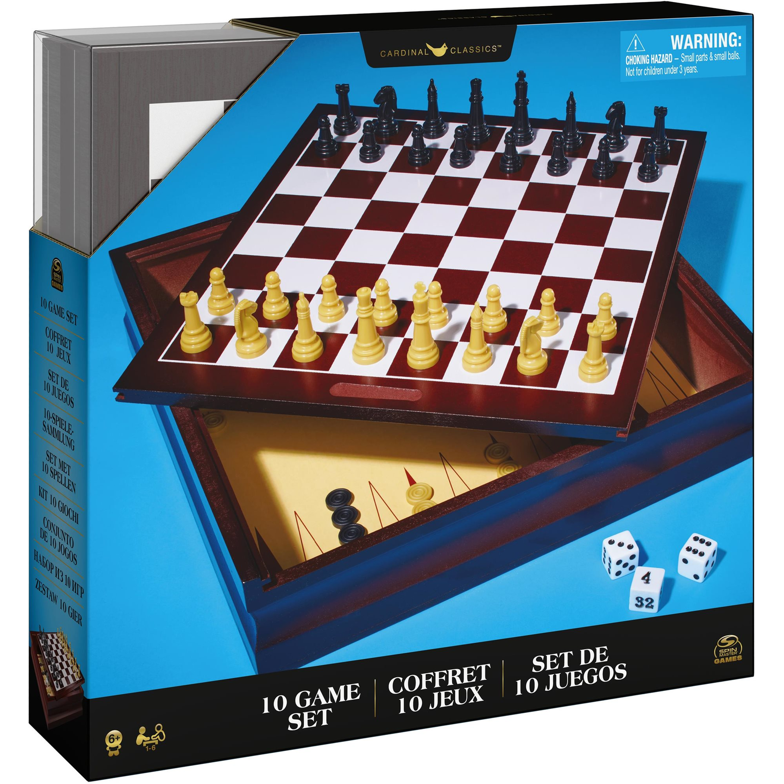 Spin Master Classic 10 комплект игри, син (778988437230)