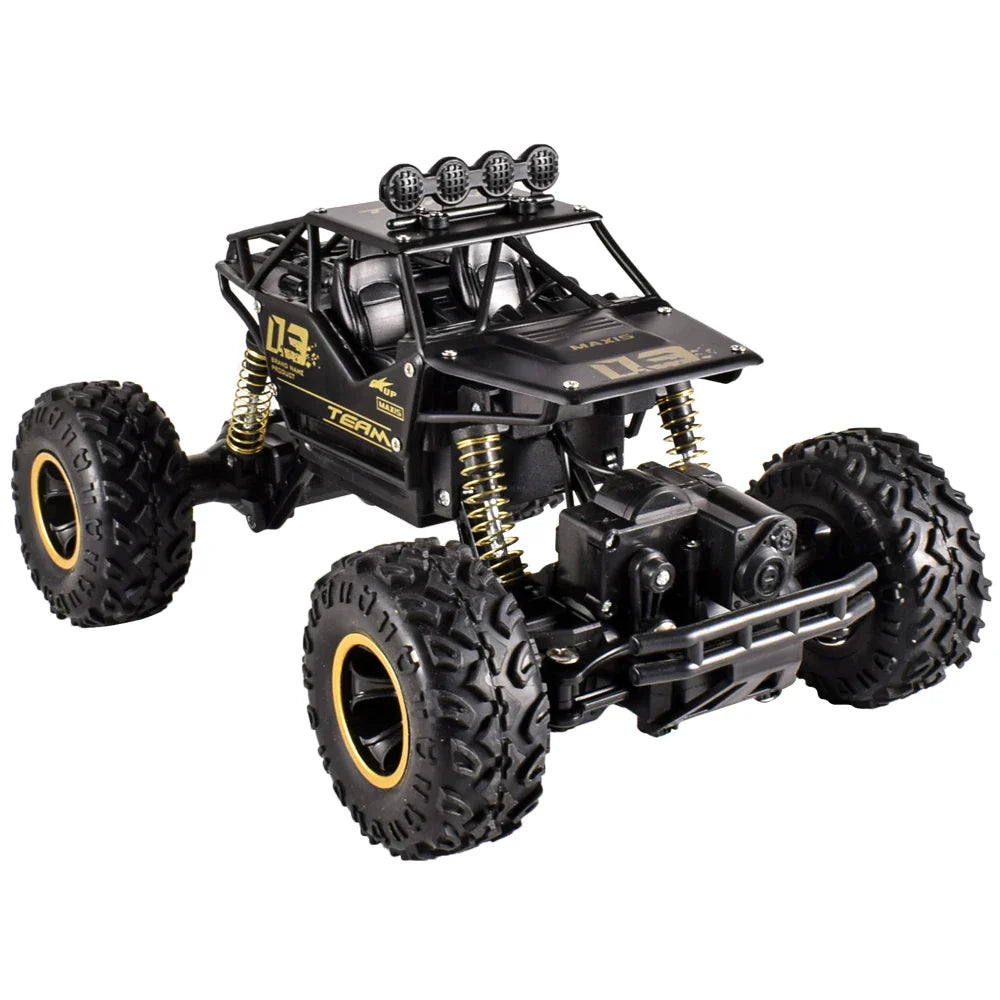 Camion 4x4 RC Off-Road cu lumini LED și telecomandă 2.4G