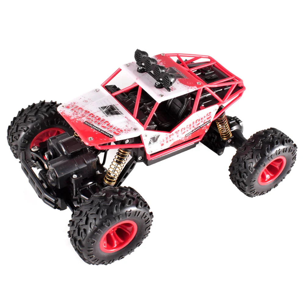 Camion 4x4 RC Off-Road cu lumini LED și telecomandă 2.4G