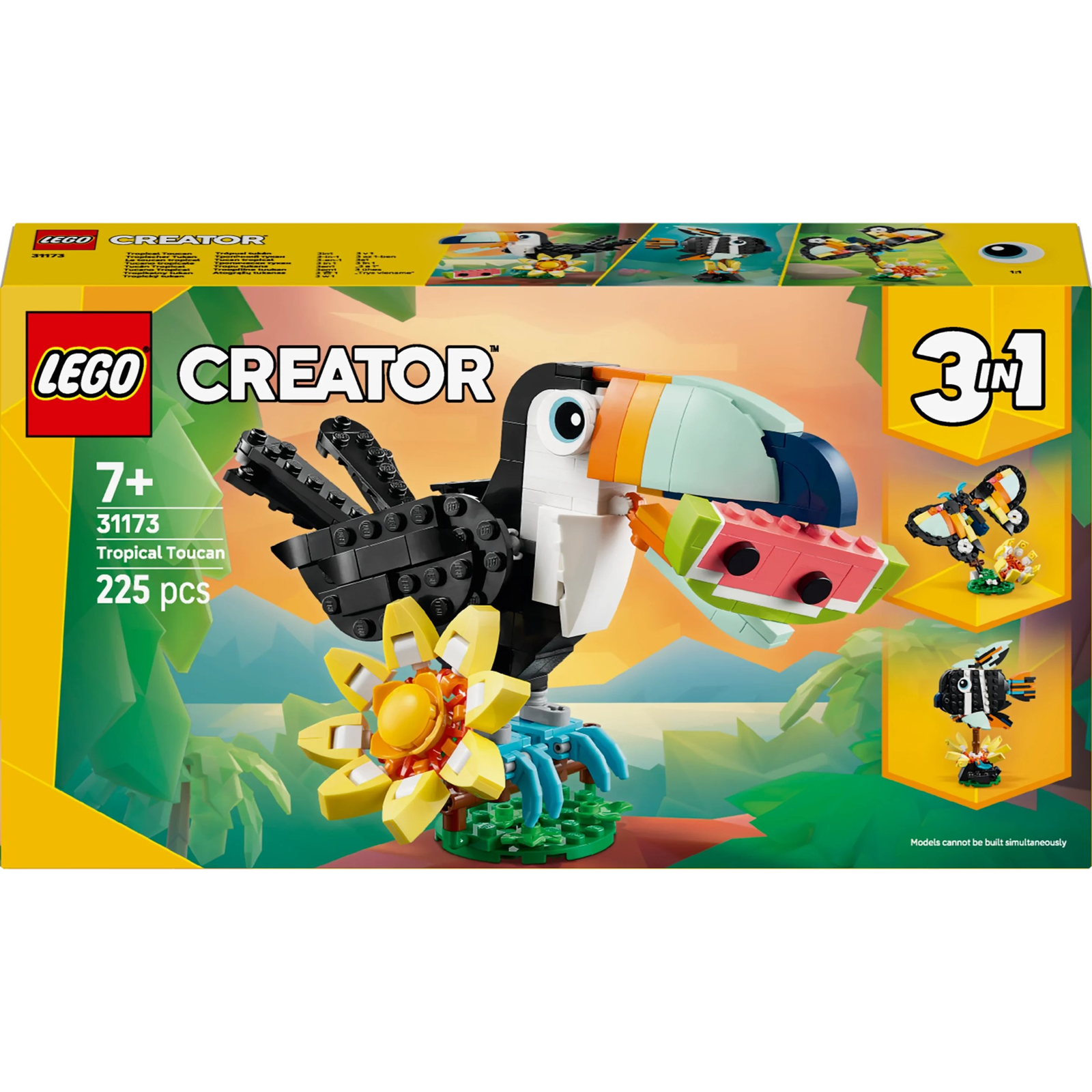 LEGO CREATOR WILD ANIMALS TROPICAL TOUCAN 31173 (31173)