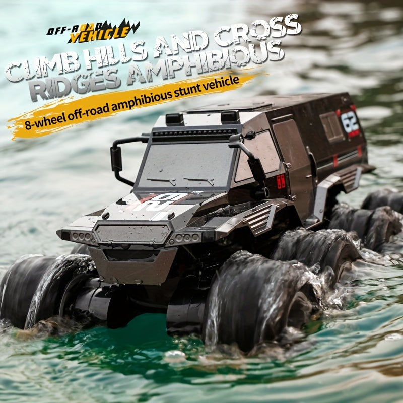 8-Wheel Drive Amphibious RC Car