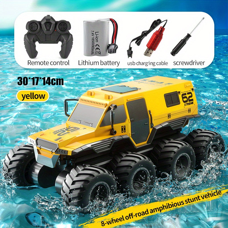 8-Wheel Drive Amphibious RC Car