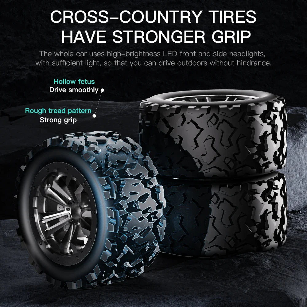 All-Terrain 4WD RC Drift Car - 100m Remote Control Fun