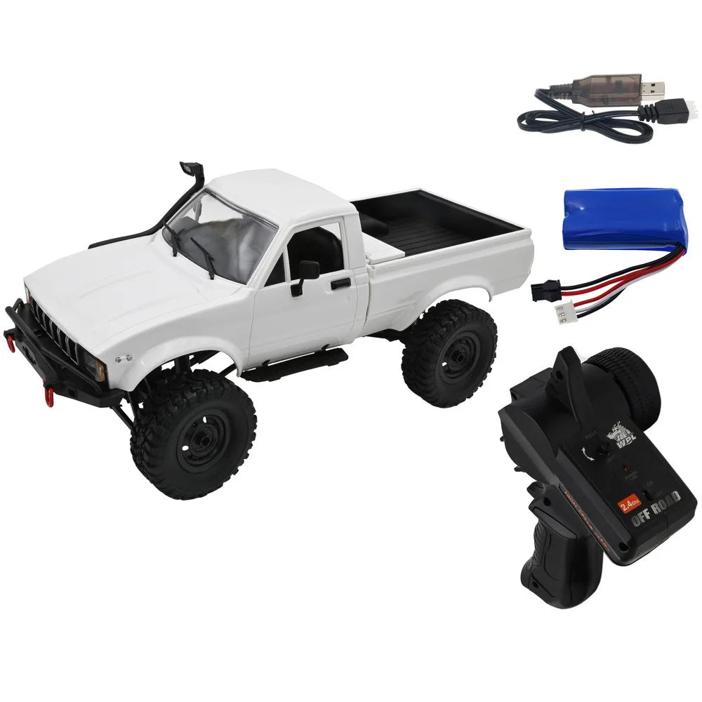 All-Terrain WPL C24-1 RC Car - Ultimate Remote Control Adventure