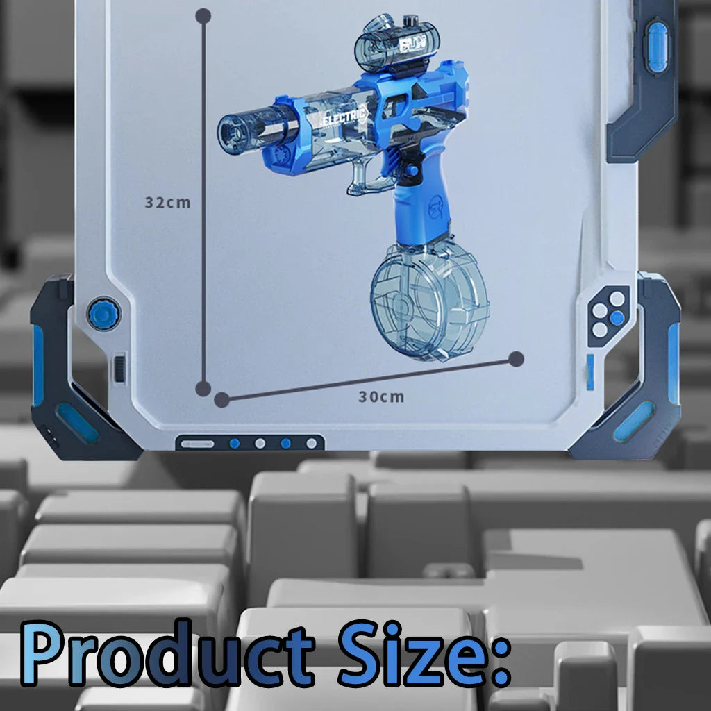 NNEOBA Fire Rat Electric Water Pistol with Cool Lights