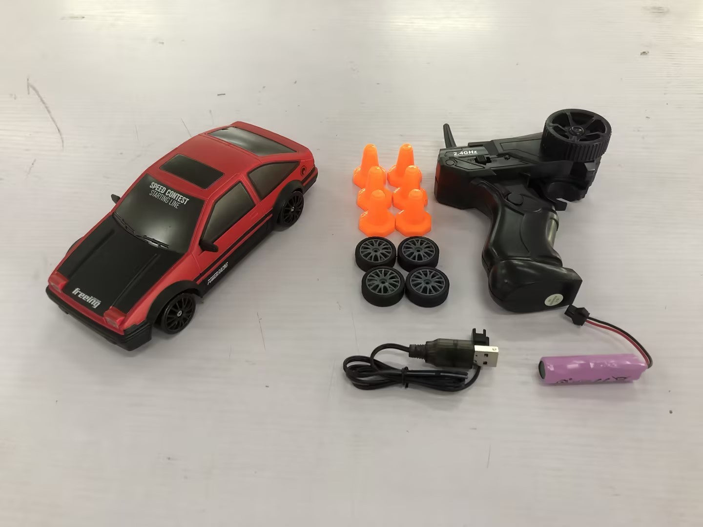 High-Speed 2.4G 4WD RC Drift Car
