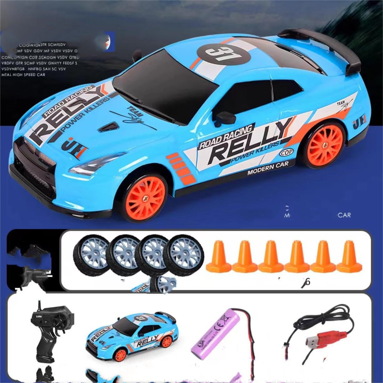 High-Speed 2.4G 4WD RC Drift Car