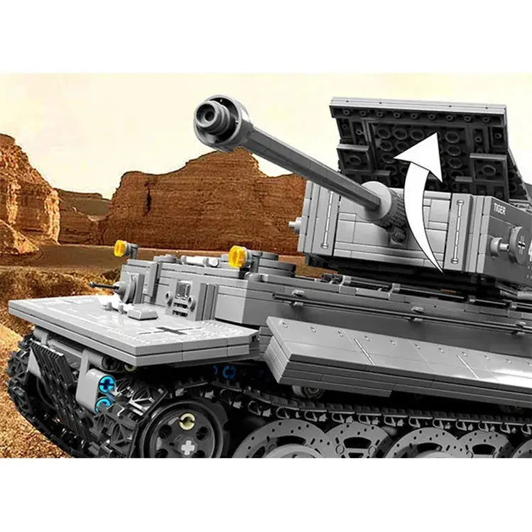 REMOTE CONTROLLED TIGER TANK 2236PCS