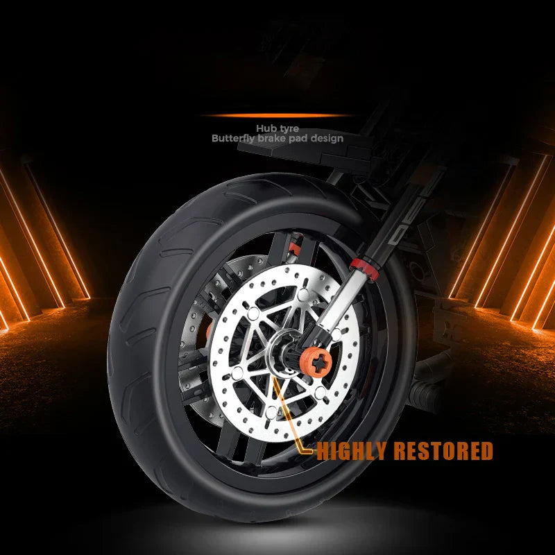 NNEOBA Racing Moto Building Blocks Set