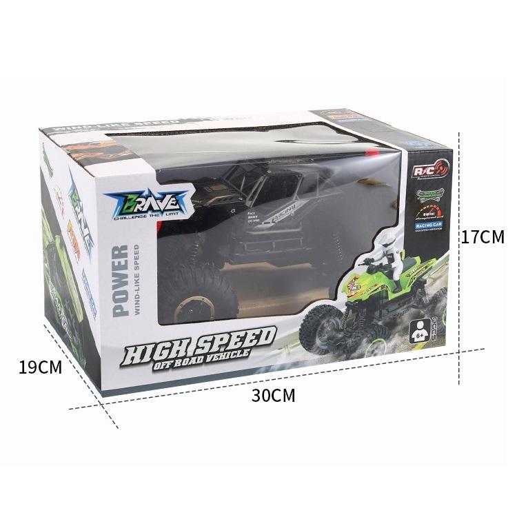 NNEDSZ Large Alloy Off-Road Rc Car For Kids - Black