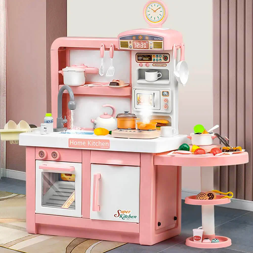 Bucatarie de jucarie vis, roz