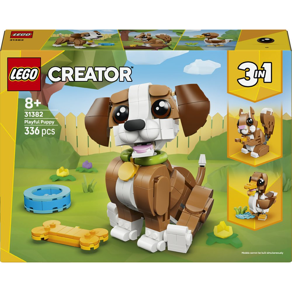 LEGO CREATOR ADORABLE ANIMALS PLAYFUL PUPPY 31382 (31382)