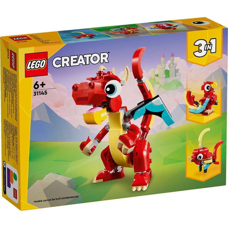 LEGO Creator 3-in-1 - Vörös sárkány (31145)
