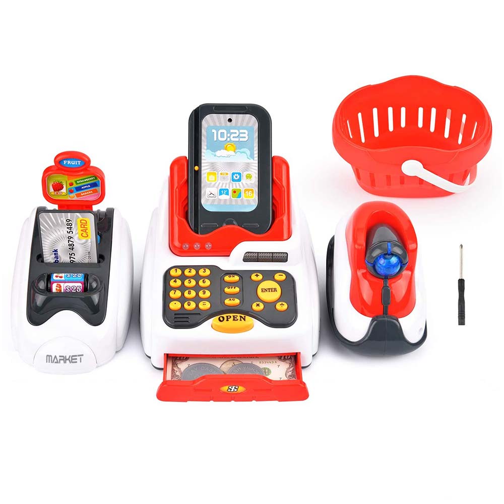 Casa de marcat de jucarie, 24 piese