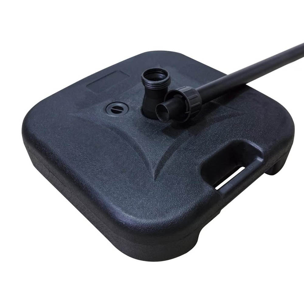 Suport pentru umbrela de soare, diferite tipuri -forma patrata